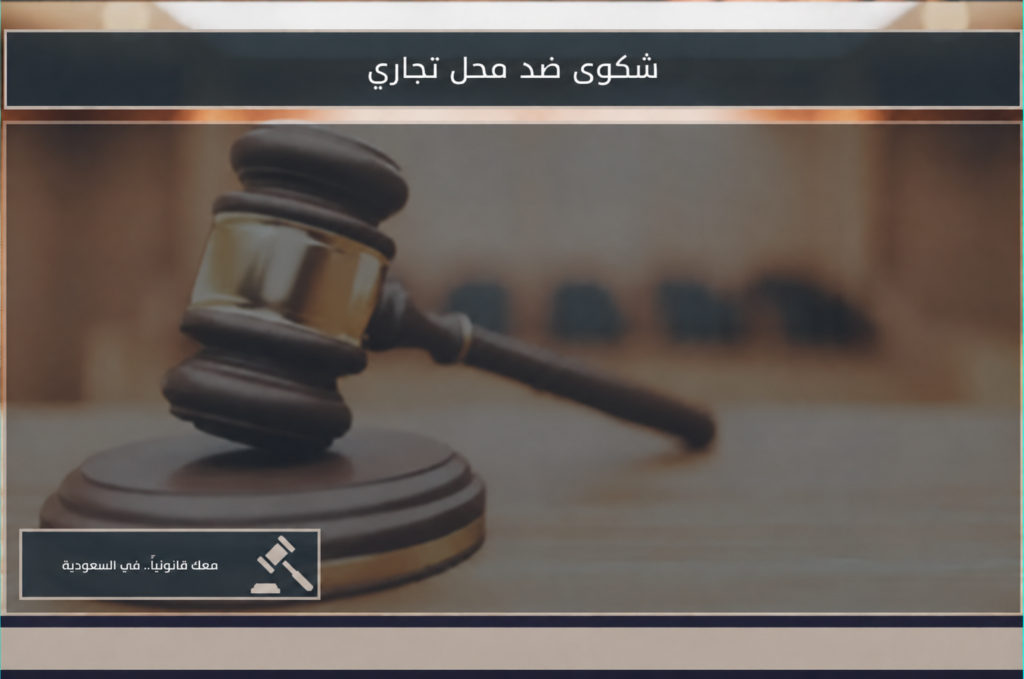صورة توضيحية عن تقديم شكوى ضد محل تجاري في السعودية